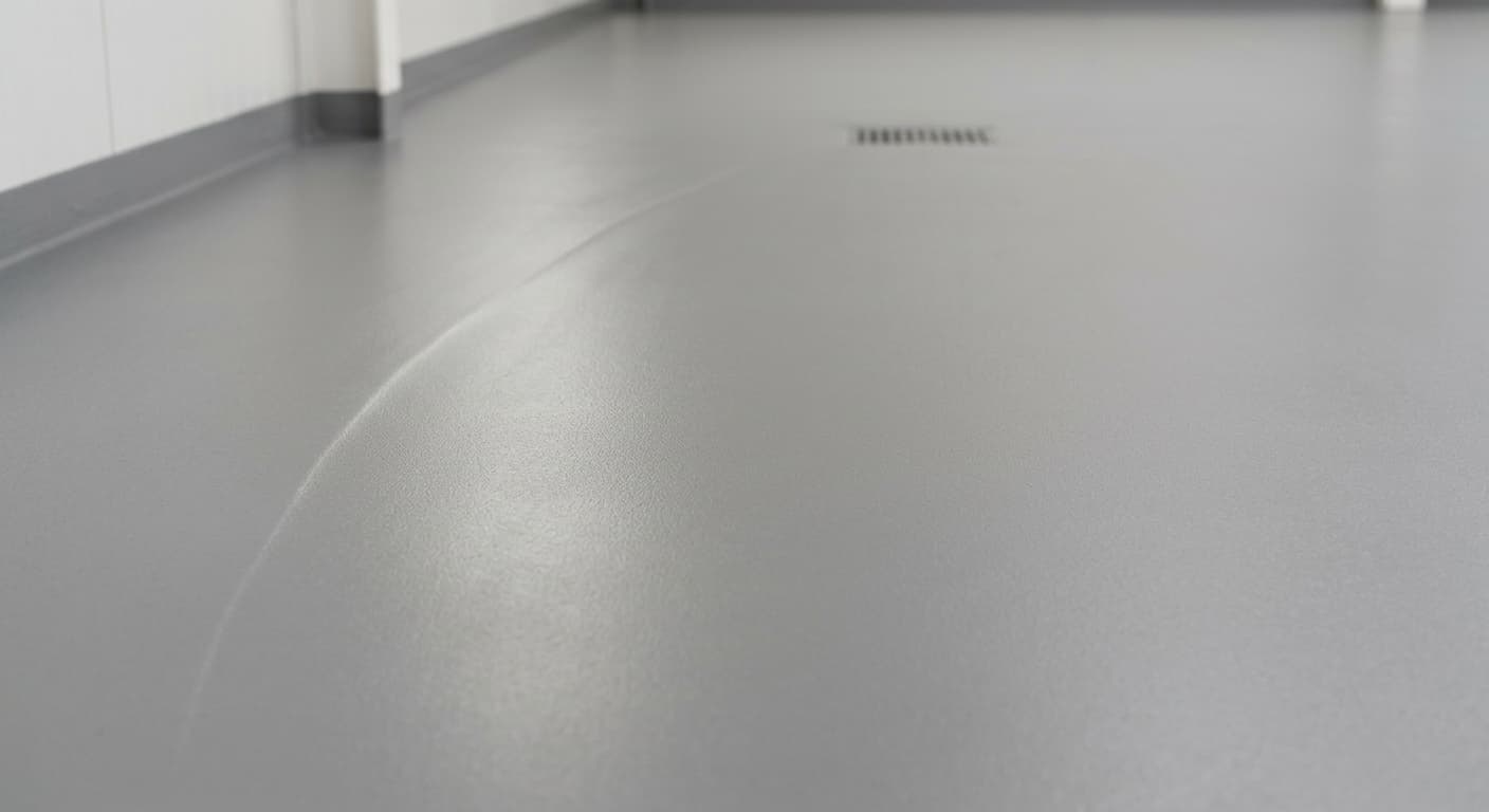 100% solids heavy-duty epoxy flooring