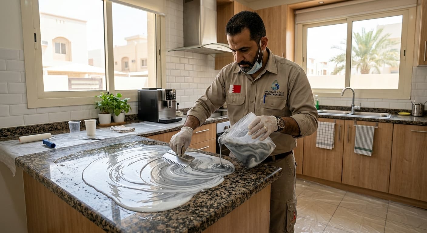 What Is an Epoxy Kitchen? (Why It Matters in Bahrain)